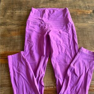 lululemon athletica moonlight magenta Purple align Leggings sz 4